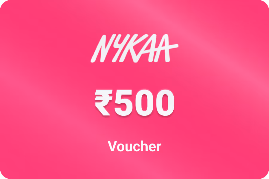 Nykaa Shopping Voucher — Up to 30% off, from ₹350